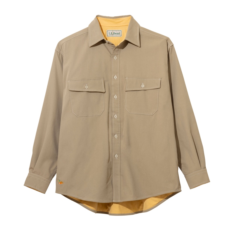 メンズ ジャパン・エディション・キャスティーン・ラインド・チノ・シャツ