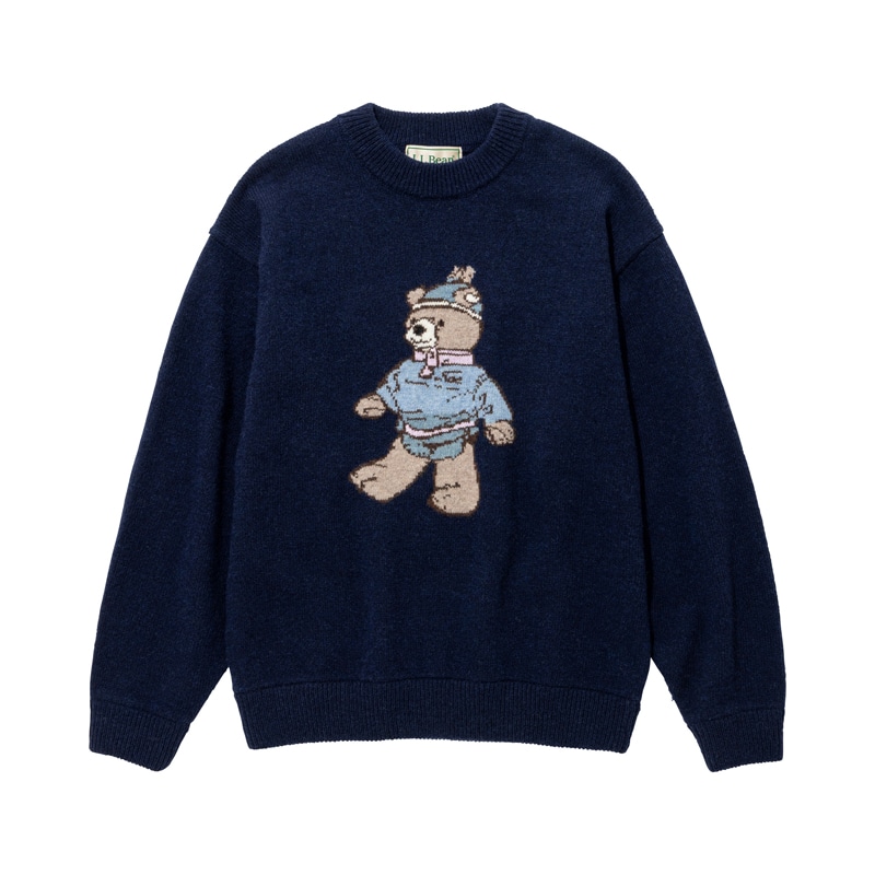 メンズ ジャパン・エディション・ウーリッジ・セーター・ビーンズ・ベア