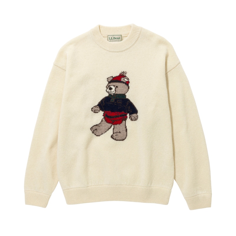 メンズ ジャパン・エディション・ウーリッジ・セーター・ビーンズ・ベア