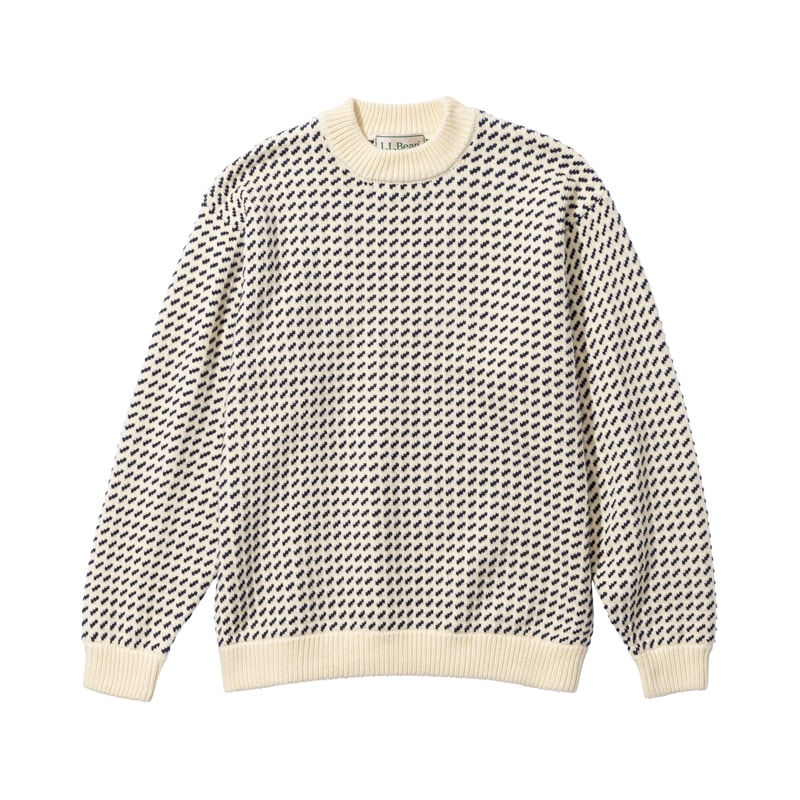 ジャパン・フィット ウェイン・セーター・バーズアイ