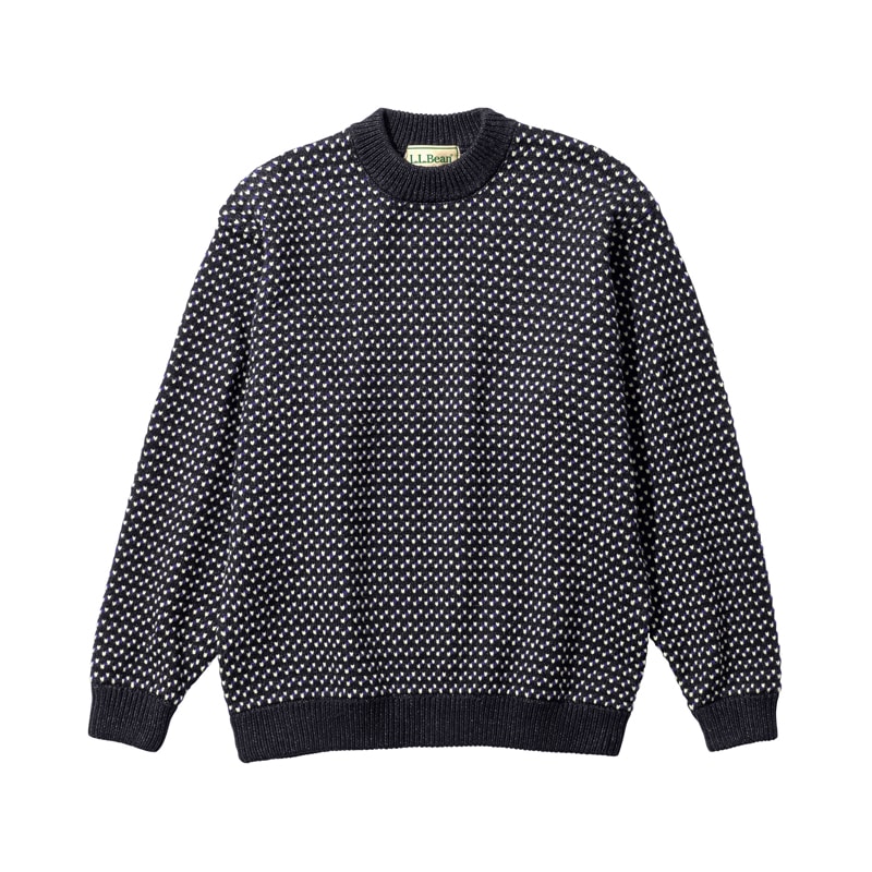 ジャパン・フィット ウェイン・セーター・バーズアイ