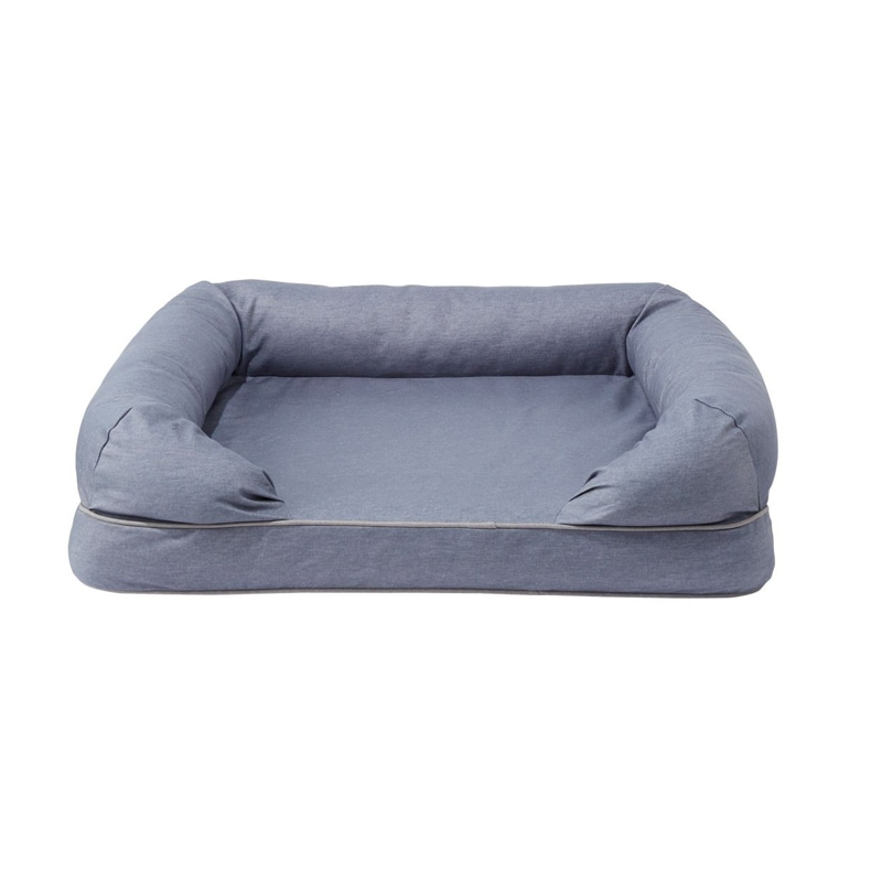 プレミアム・ドッグ・ベッド・交換用カバー、デニム カウチ用 ミディアム（カバーのみ）