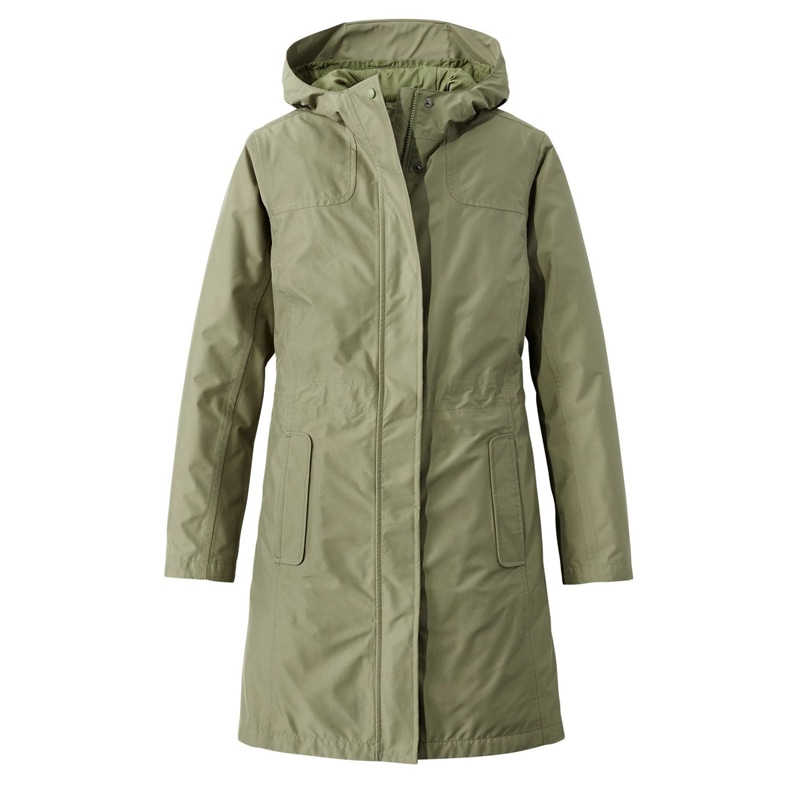 米国フィット・プチ H2OFF レインコート、メッシュの裏地付き