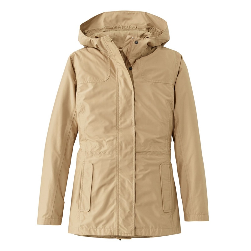 米国フィット・プチ H2OFF レイン・ジャケット、メッシュの裏地付き