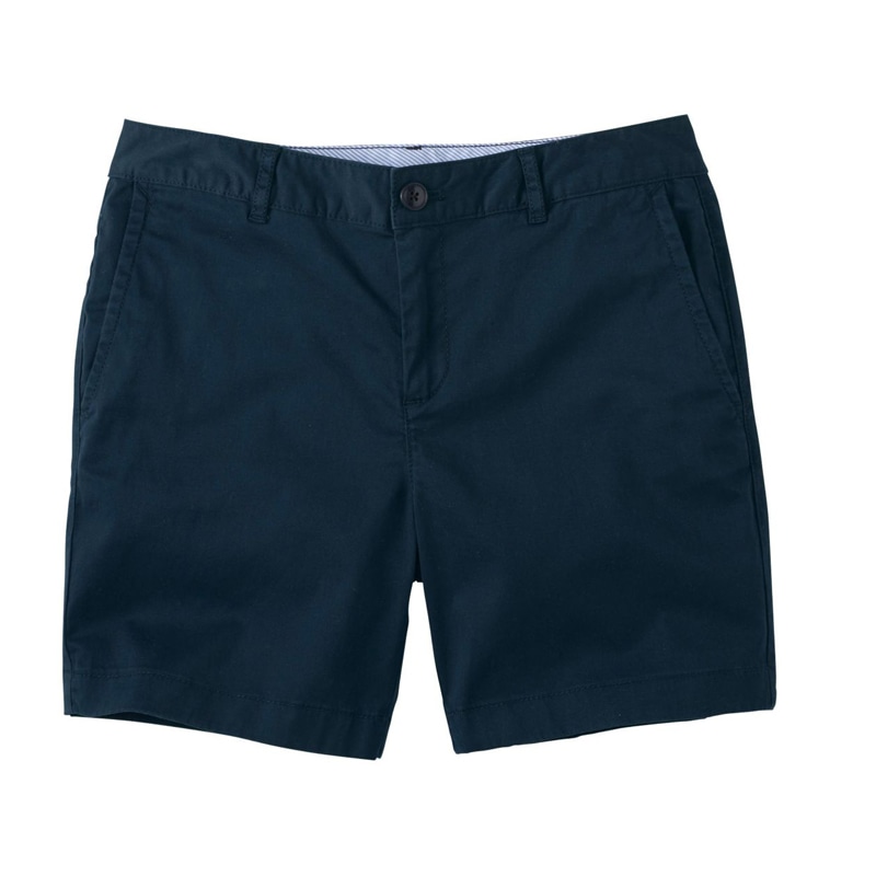 米国フィット・レギュラー ウォッシュ・チノ・ショーツ、6インチ