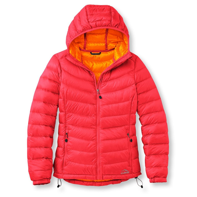 ジャパン・フィット ウルトラライト 850 ダウン・ジャケット、フード付き