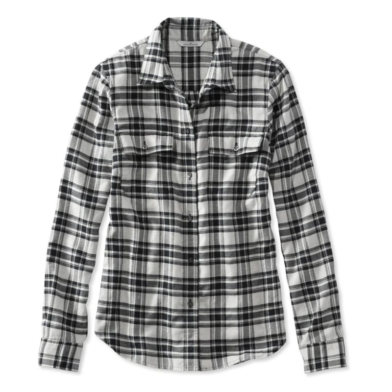 米国フィット・レギュラー シグネチャー・ライトウェイト・フランネル・シャツ、プラッド