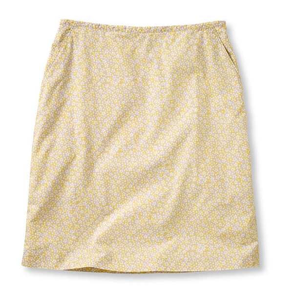 米国フィット・レギュラー フェアへブン A ライン・スカート、プリント