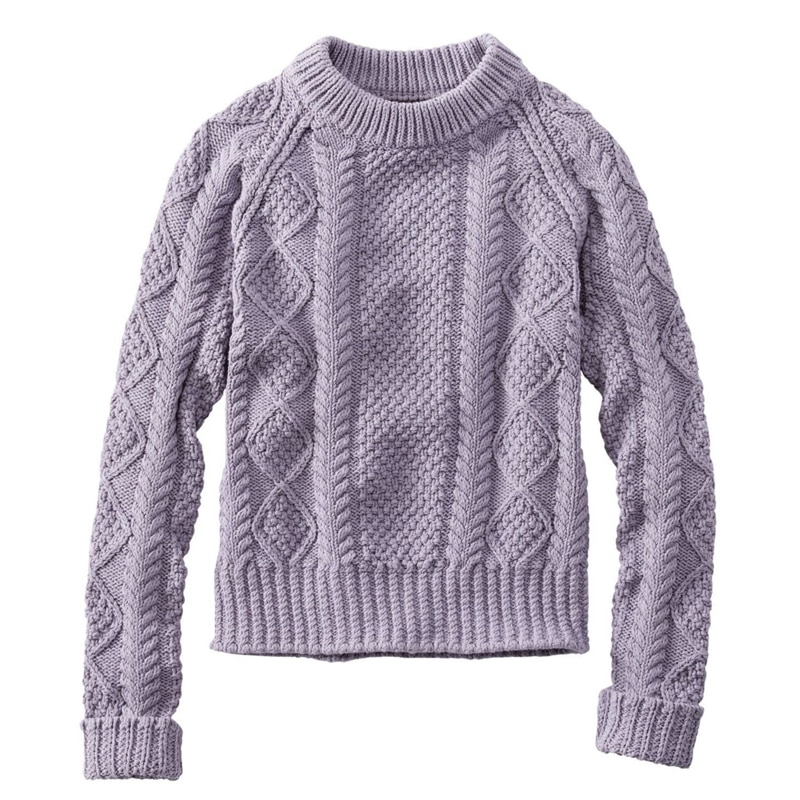 米国フィット・レギュラー シグネチャー・コットン・フィッシャーマン・セーター