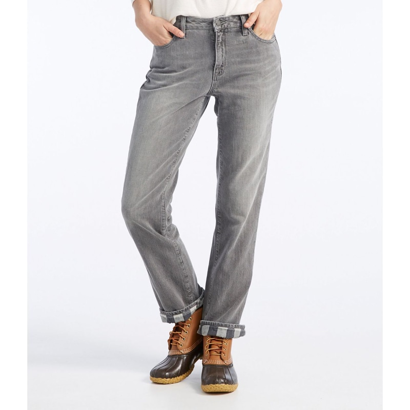 米国フィット・プチ 1912ジーンズ、ストレートレッグ 裏地付き