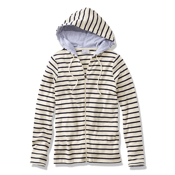 ジャパン・フィット フレンチ・セーラー・シャツ、フーディ