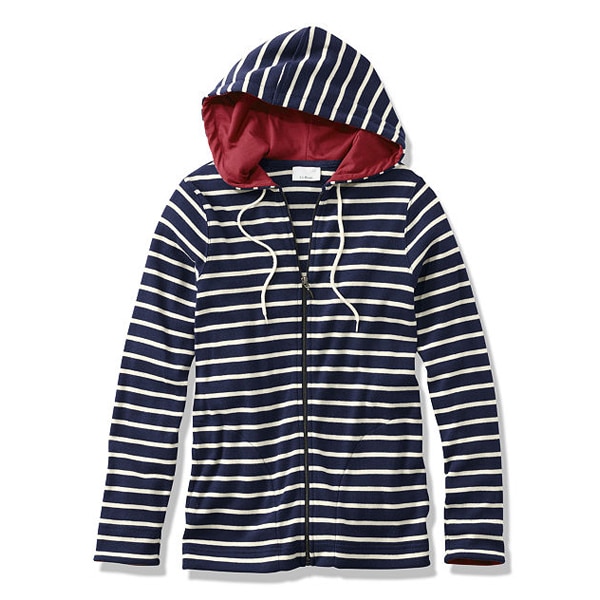 ジャパン・フィット フレンチ・セーラー・シャツ、フーディ