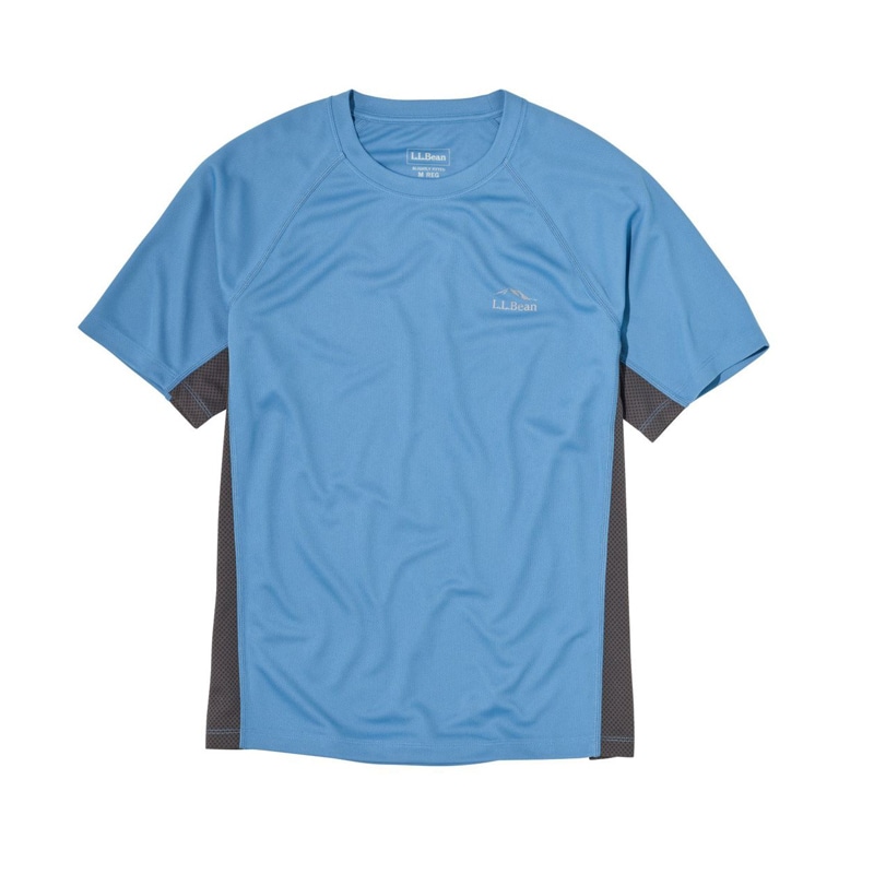 米国フィット・レギュラー リッジ・ランナーTシャツ、半袖　カラーブロック