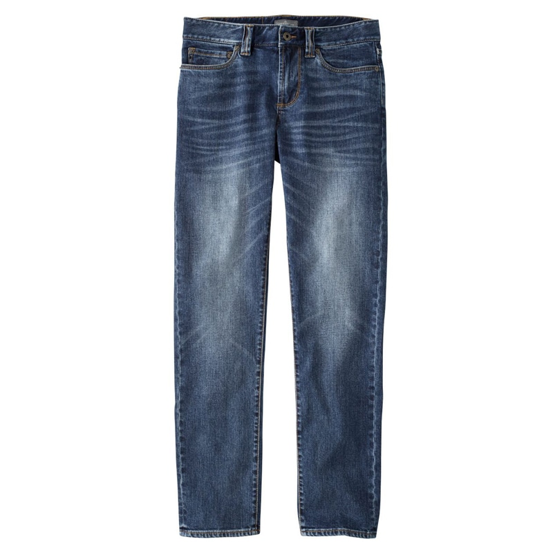 米国フィット・レギュラー シグネチャー・ファイブ・ポケット・ジーンズ・ウィズ・ストレッチ、スリム・ストレート