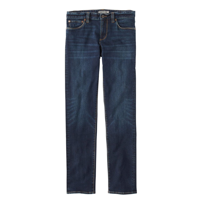 米国フィット・レギュラー シグネチャー・ファイブ・ポケット・ジーンズ・ウィズ・ストレッチ、スリム・ストレート