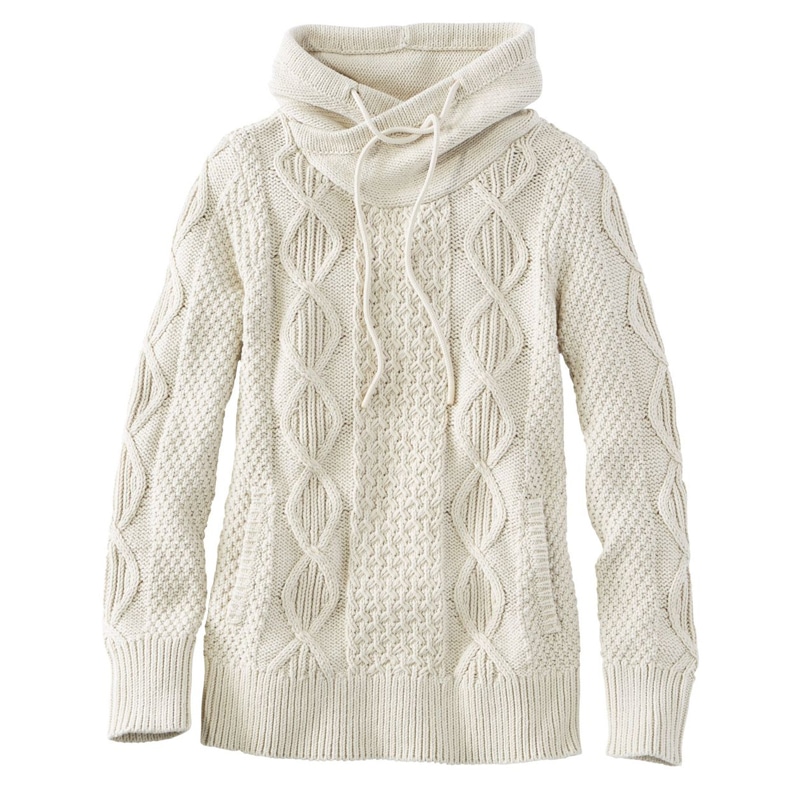 米国フィット・レギュラー シグネチャー・コットン・ファネルネック・フィッシャーマン・セーター