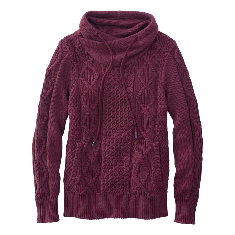 米国フィット・レギュラー シグネチャー・コットン・ファネルネック・フィッシャーマン・セーター