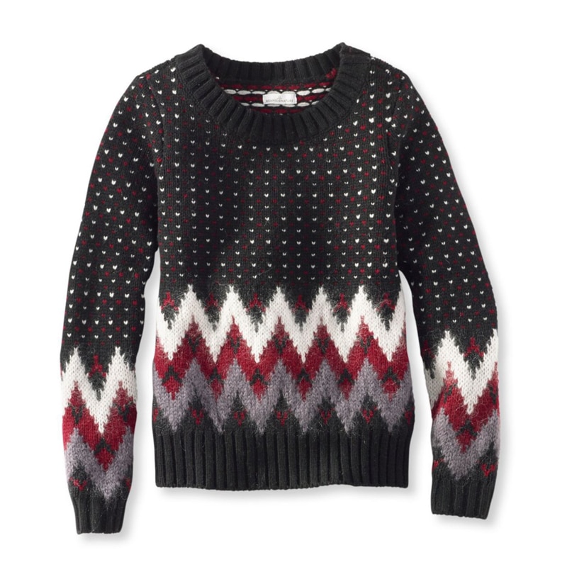 米国フィット・レギュラー シグネチャー・モンロー・ウール・プルオーバー・セーター、フェアアイル