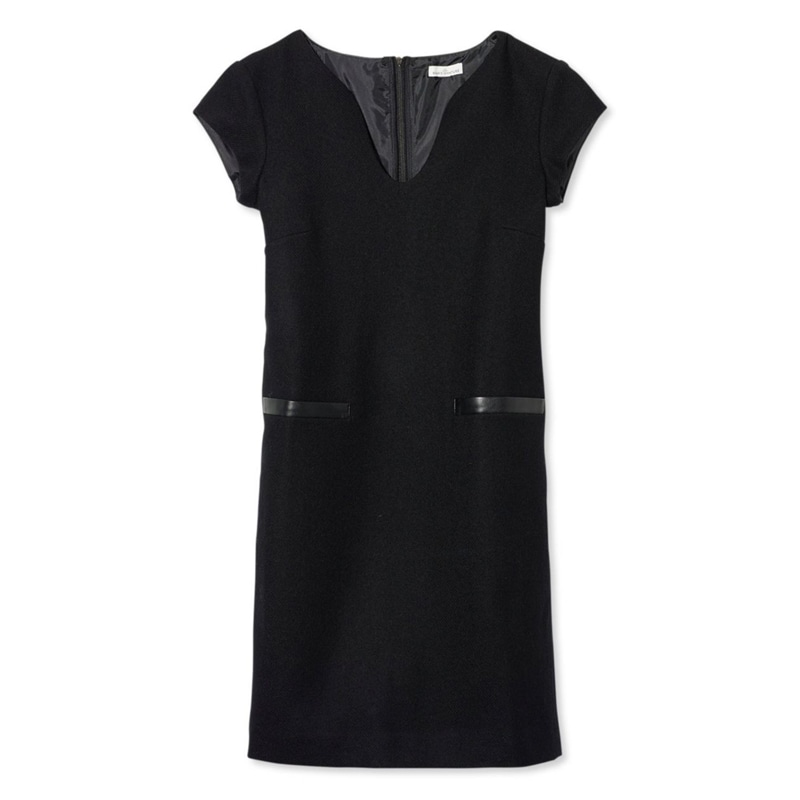 米国フィット・レギュラー シグネチャー・ウール・シース・ドレス