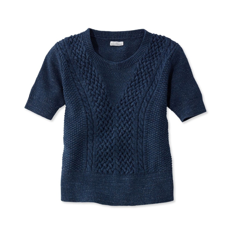 米国フィット・レギュラー シグネチャー・ショート・スリーブ・フィッシャーマン・セーター