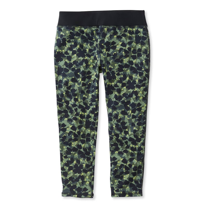 ビッグガール ビーンズ・テック・レギンス、カプリ プリント