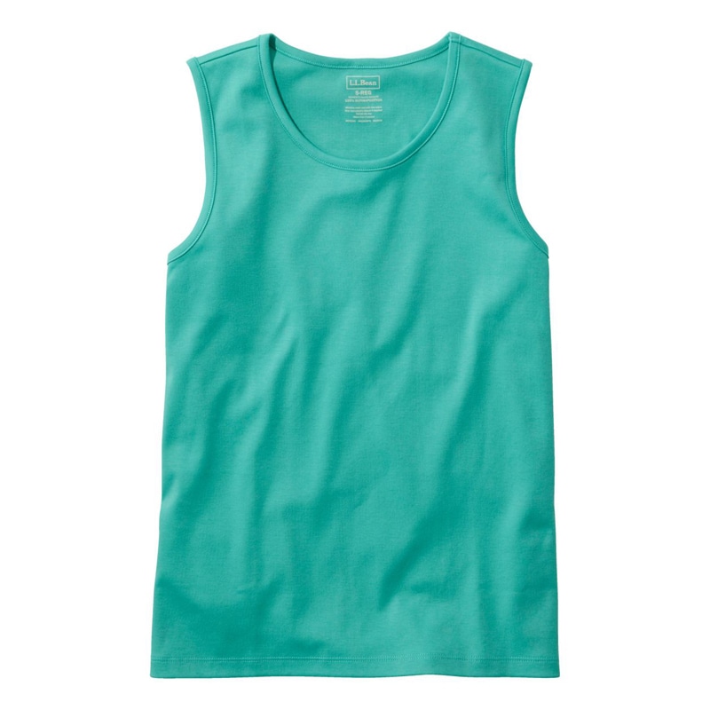 米国フィット・レギュラー ピマ・コットン・ティ、タンク