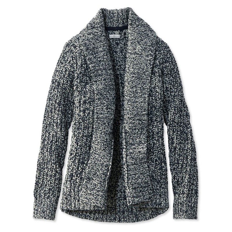 米国フィット・レギュラー シグネチャー・シェイカー・ステッチ・ウール・カーディガン、マール