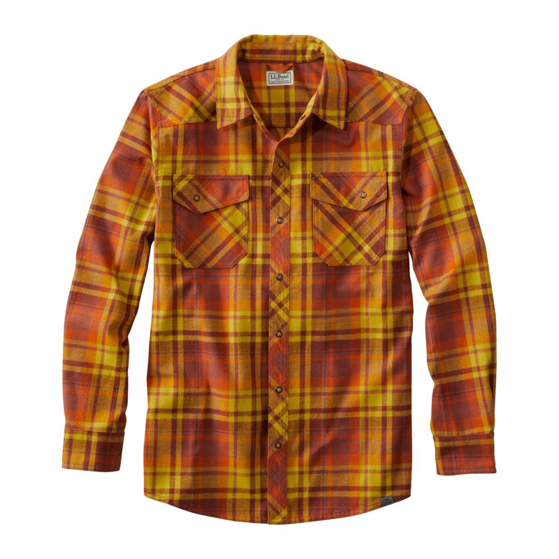 ジャパン・フィット カタディン・パフォーマンス・フランネル・シャツ、プラッド