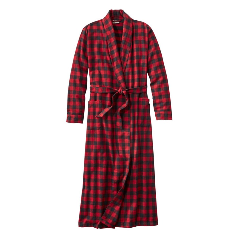 米国フィット・レギュラー スコッチ・プラッド・フランネル・ローブ、プラッド