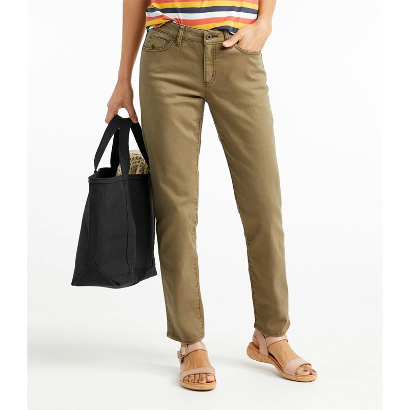 米国フィット・レギュラー シグネチャー・ボーイフレンド・ジーンズ、ローライズ ストレートレッグ