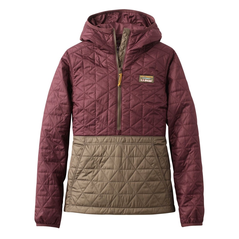 米国フィット・プチ カタディン・インサレーテッド・プルオーバー、カラーブロック