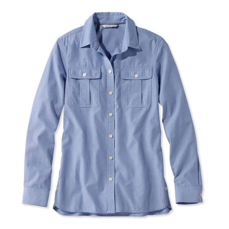 米国フィット・レギュラー シグネチャー・ボタンフロント・ポケット・シャツ