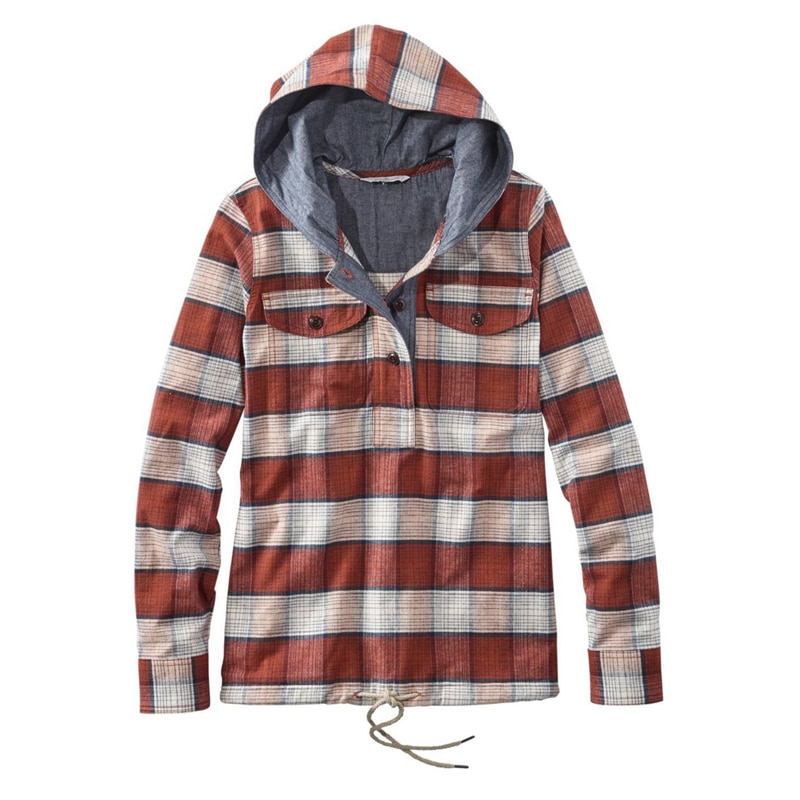 米国フィット・レギュラー シグネチャー・ストレッチ・シャミー・フーディ