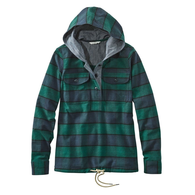 米国フィット・レギュラー シグネチャー・ストレッチ・シャミー・フーディ