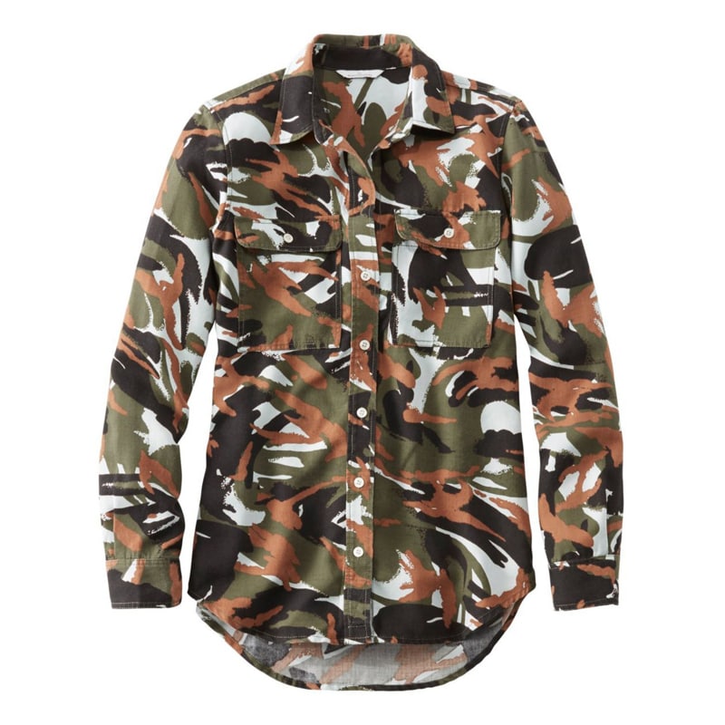 米国フィット・レギュラー シグネチャー・ユーティリティ・シャツ、プリント