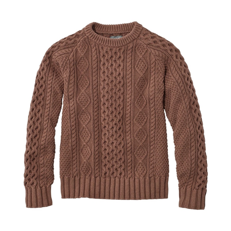 米国フィット・レギュラー シグネチャー・コットン・フィッシャーマン・セーター