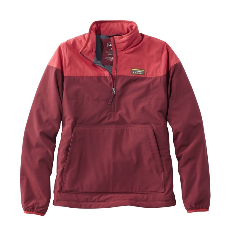 米国フィット・レギュラー ストレッチ・ウォーブン・プルオーバー