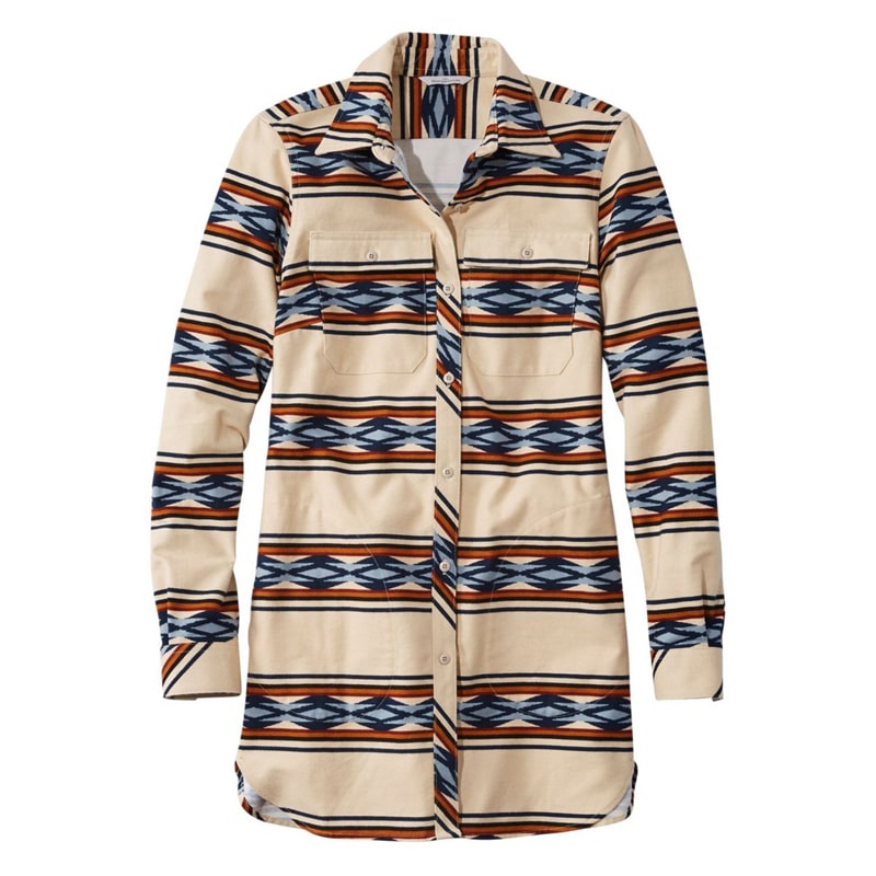 米国フィット・レギュラー シグネチャー・シャミー・チュニック、プリント