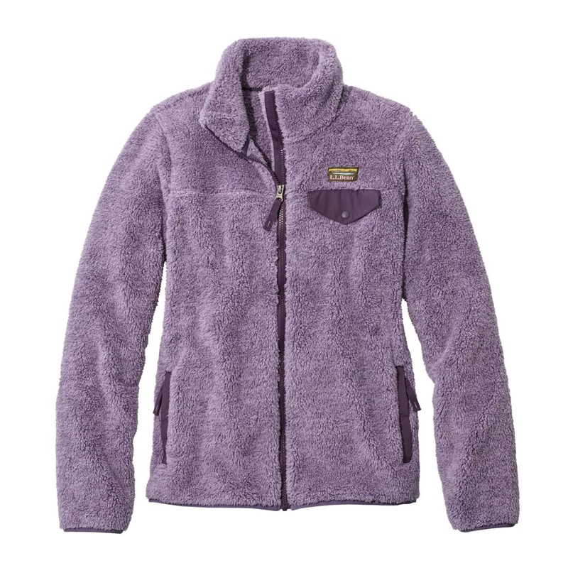 米国フィット・プチ エル・エル・ビーン・ハイ・パイル・フリース・フルジップ・ジャケット