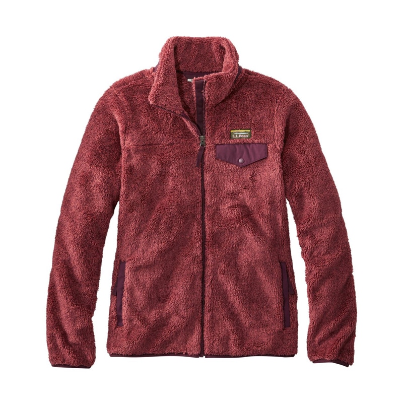 米国フィット・プチ エル・エル・ビーン・ハイ・パイル・フリース・フルジップ・ジャケット
