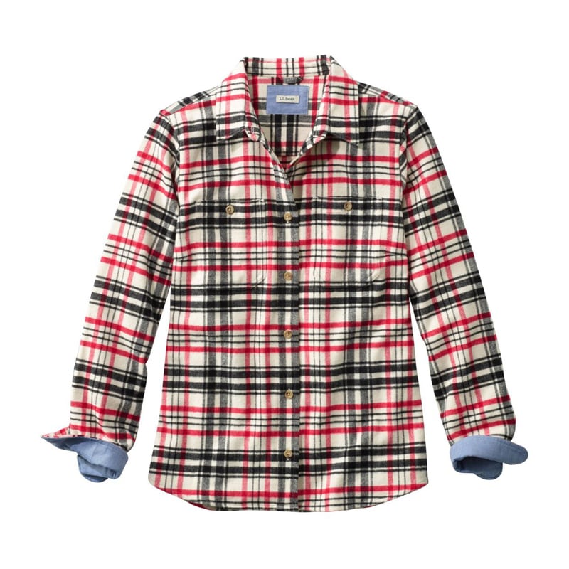 米国フィット・プチ ヘリテージ・シャミー・シャツ、プラッド