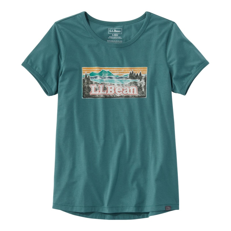 米国フィット・レギュラー エル・エル・ビーン・キャンプ・ティ、半袖