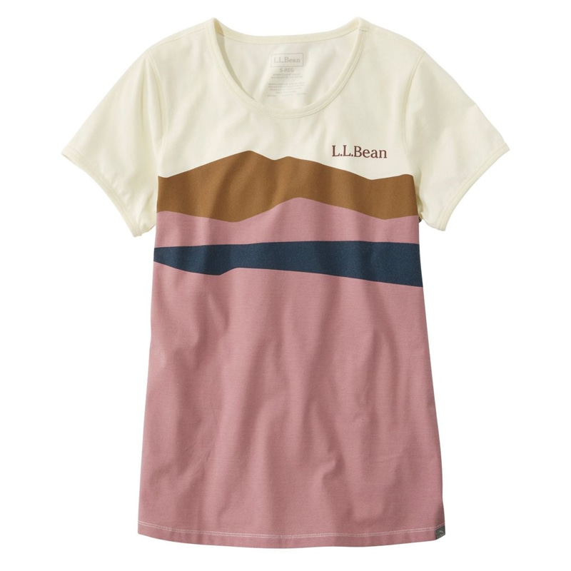 米国フィット・レギュラー エル・エル・ビーン・キャンプ・ティ、半袖