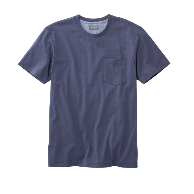 米国フィット・レギュラー シグネチャー・ポケット・ティ、半袖