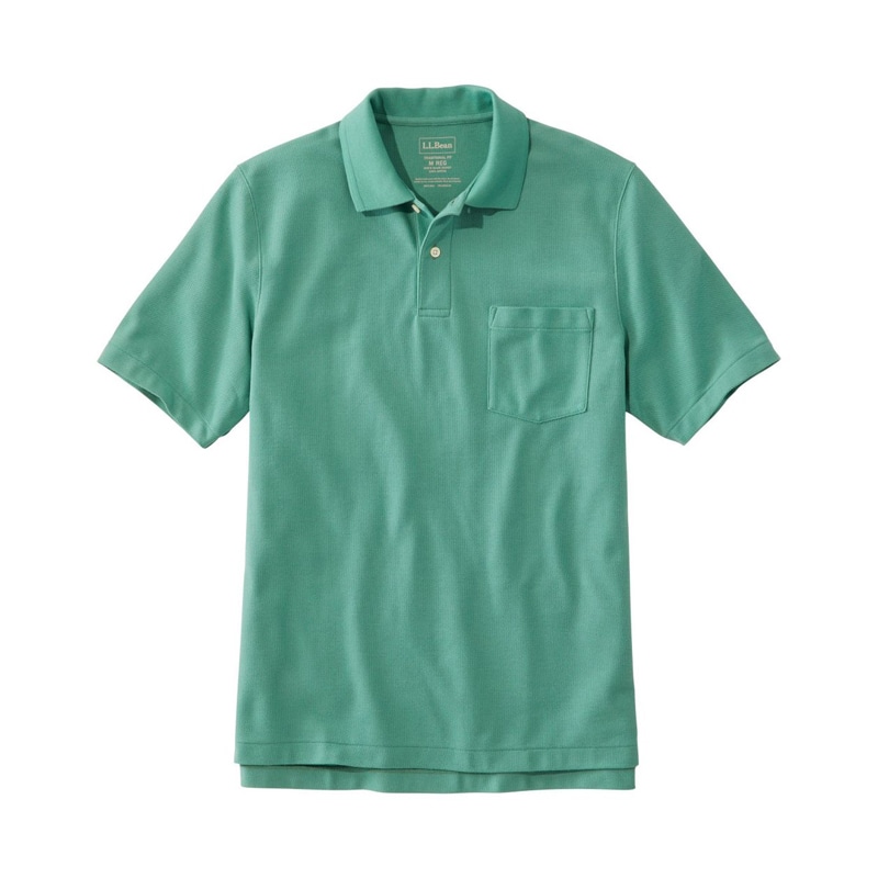 ジャパン・フィット プレミアム・ダブル・エル・ポロシャツ、半袖 ポケット付き