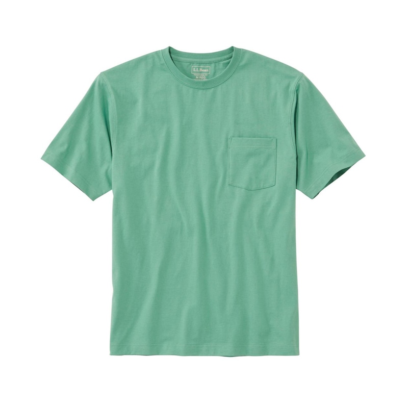 ジャパン・フィット ケアフリー・アンシュリンカブル・ティ、半袖 ポケット付き