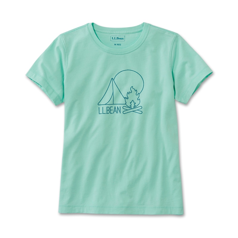 ジャパン・フィット グラフィック・ティ、半袖 テント