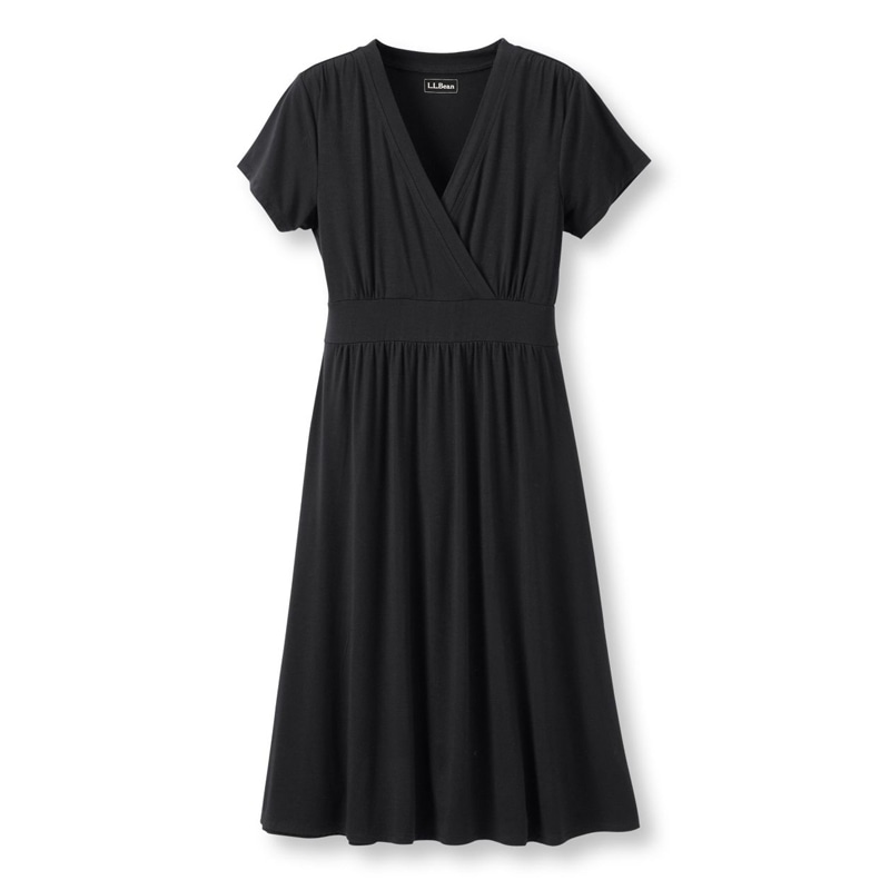 ジャパン・フィット サマー・ニット・ドレス、半袖