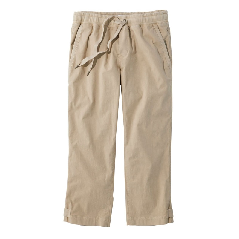 米国フィット・プチ ストレッチ・リップストップ・プルオン・カプリ・パンツ