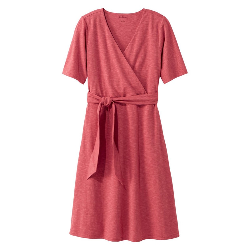 ジャパン・フィット コットン/テンセル・ドレス、ひじ丈袖